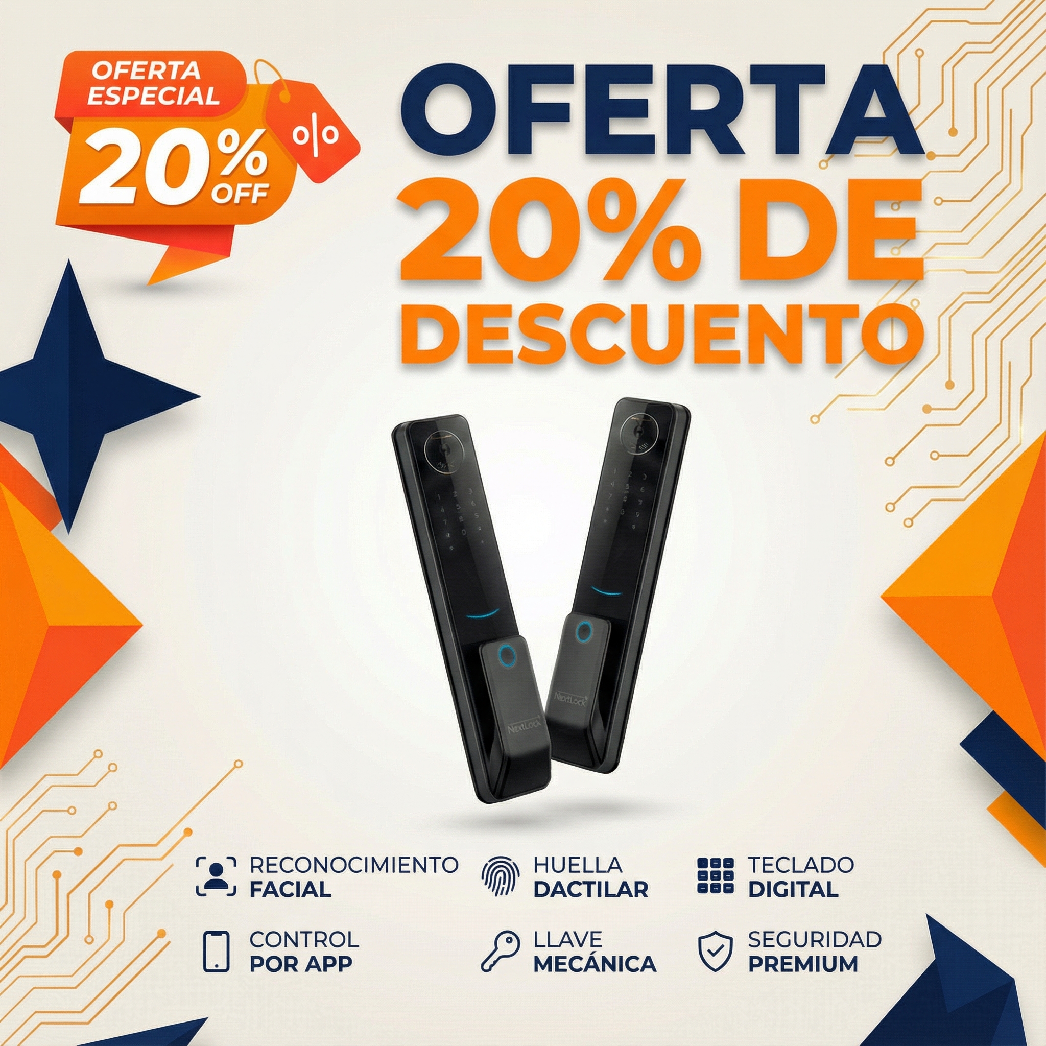 Oferta 20% descuento NextLock